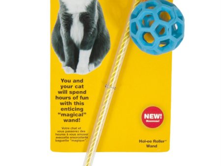 JW Pet Cataction Holee Roller Ball Wand Cat Toy 1ea For Discount