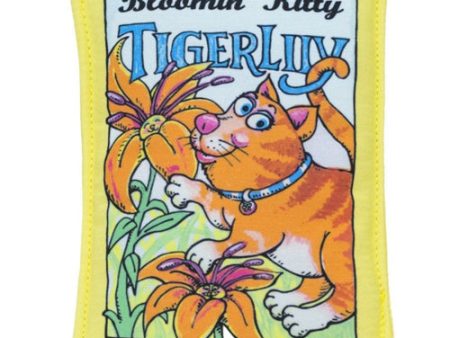 Fuzzu Bloomin Kitty Tiger Lily Seed Packet Cat Toy Online Sale