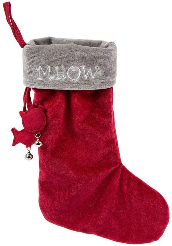 Hugglehounds Cat Xmas Stocking on Sale