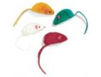 Ethical Pet Plush Mice Asstd Colors 4 Pack Online Hot Sale