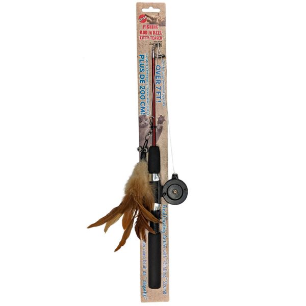 Ethical Pet Fishing Rod & Reel Kitty Teaser Sale