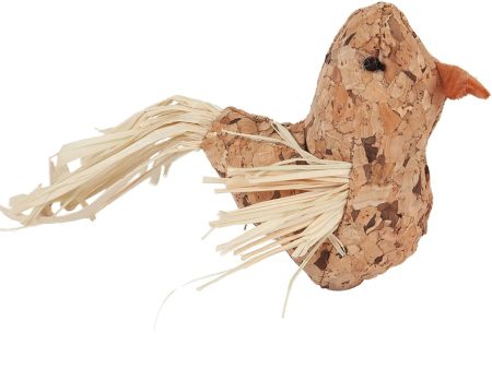 Jackson Galaxy Natural Cork Bird Catnip Toy Natural 1ea One Size Cheap