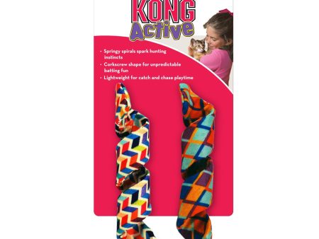 KONG Active Curlz Catnip Toy Assorted 1ea One Size, 2 pk Online Sale