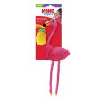 KONG Tropics Flamingo & Pinapple Cat Toy 1ea 2 Pc Discount