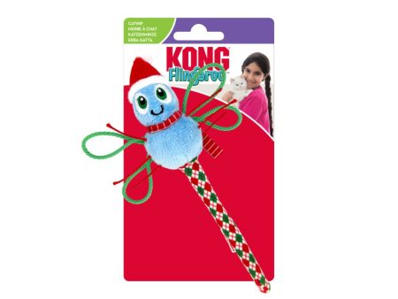 KONG Holiday Flingaroo Dragonfly Cat Toy 1ea One Size For Discount