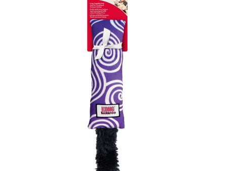 KONG Kickeroo Plush Swirl Pattern Catnip Cat Toy Assorted 1ea One Size Hot on Sale