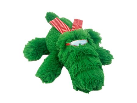 KONG Holiday Cozie Dog Toy Alligator, 1ea SM Supply