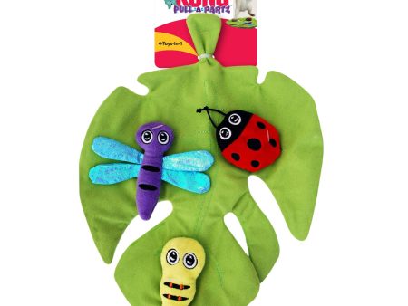 KONG Pull-A-Partz Bugz Catnip Toy Multi-Color 1ea One Size For Discount