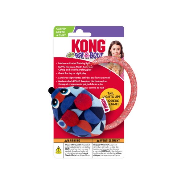 KONG BatABout Flicker Mouse Cat Toy 1ea One Size Online