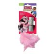 KONG Refillables Catnip Field Mouse Cat Toy Pink 1ea One Size For Discount