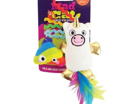 Mad Cat Mewnicorn Cat Toy 1ea 2 pk Discount