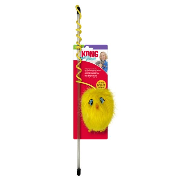 KONG Chirpz Chick Treaser Cat Toy 1ea One Size Cheap