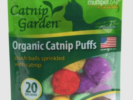 Multipet 
Catnip Garden Catnip Puffs 20ct.Bag on Sale