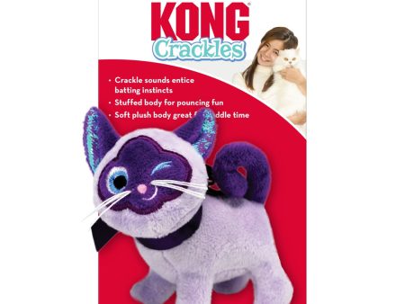 KONG Crackles Winz Catnip Toy Purple 1ea One Size For Cheap