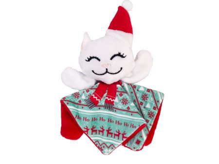 KONG Holiday Crackles Cat Toy Santa Kitty 1ea One Size For Cheap