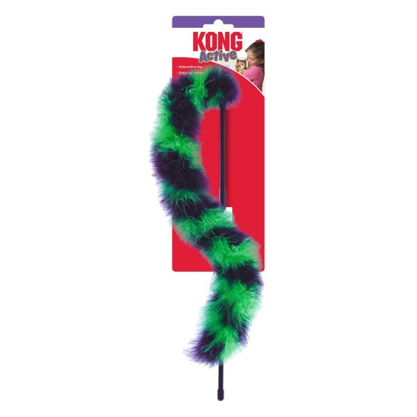 KONG Twisted Boa Teaser Catnip Toy Assorted 1ea One Size Discount