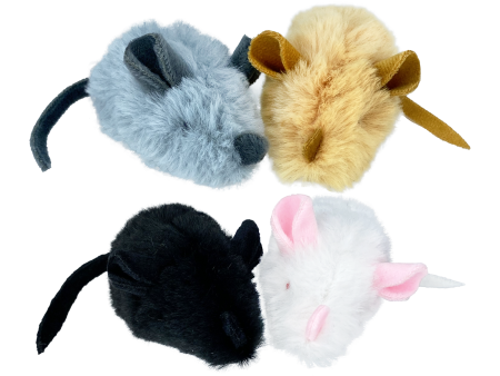 Multipet Eco Mice Cat Toy 2Pk 6  For Cheap