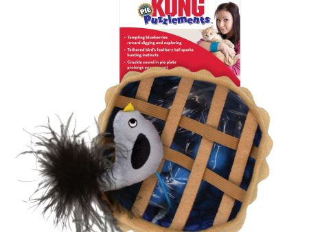 KONG Cat Puzzlements Pie Cat Toy 1ea One Size Sale