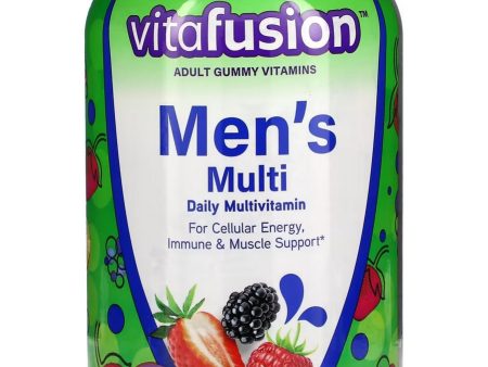 vitafusion, Men s Multi, Daily Multivitamin, Natural Berry, 150 Gummies Online