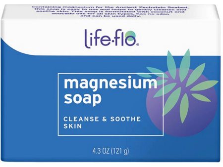 Life-flo, Magnesium Soap, 4.3 oz Online Hot Sale