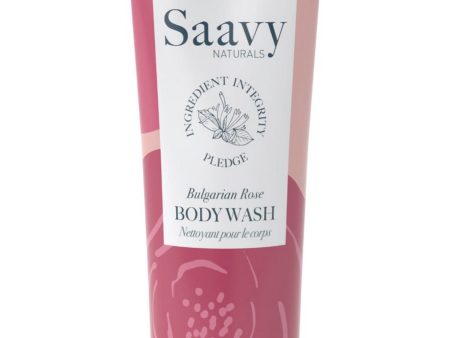 Saavy Naturals, Body Wash, Bulgarian Rose, 8.5 fl oz For Discount