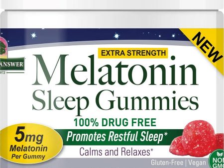 Nature s Answer, Melatonin Sleep Gummies, 5 mg, 45 Pectin Gummies Fashion