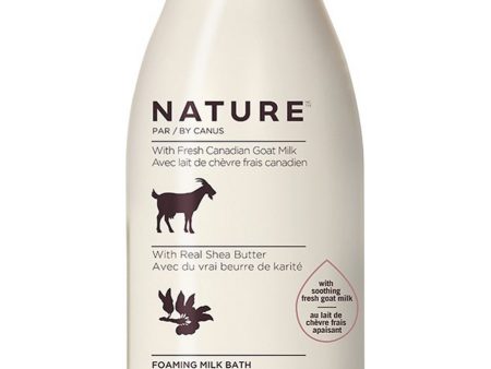 Nature by Canus, Foaming Milk Bath with Fresh Canadian Goat Milk, Real Shea Butter, 27.1 fl oz Sale