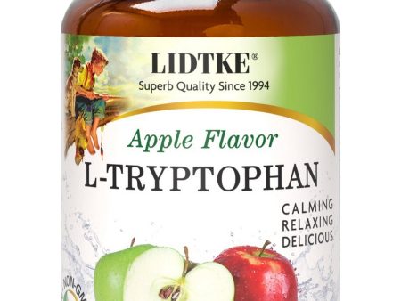 Lidtke, L-Tryptophan, Apple, 60 Tablets Online now