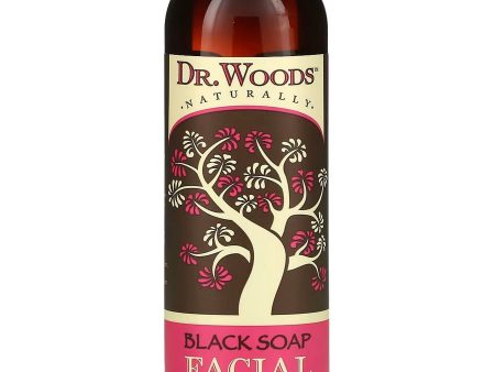 Dr. Woods, Black Soap Facial Cleanser with Shea Butter, 8 fl oz For Sale