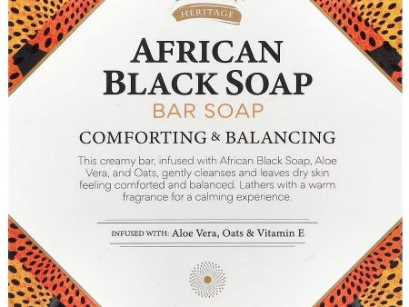 Nubian Heritage, African Black Bar Soap, 5 oz Online Sale