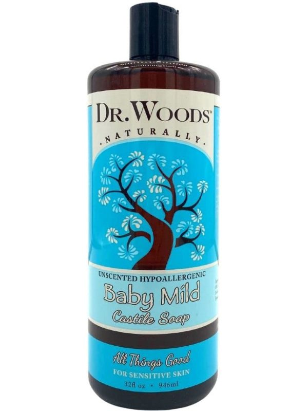 Dr. Woods, Castile Soap Liquid Baby Mild with Shea Butter, 32 fl oz Cheap