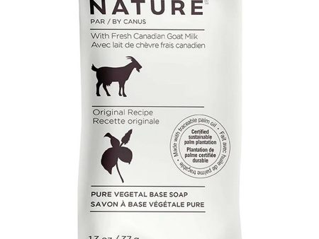 Nature by Canus, Pure Vegetal Base Soap with Fresh Canadian Goat Milk, Original Recipe, 1.3 oz Online