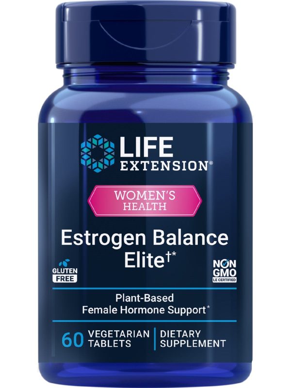 Life Extension, Estrogen Balance Elite, 60 vegetarian tablets Online now