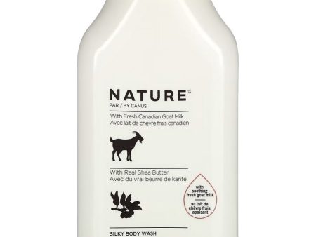 Nature by Canus, Silky Body Wash with Fresh Canadian Goat Milk, Real Shea Butter, 16.9 fl oz Sale