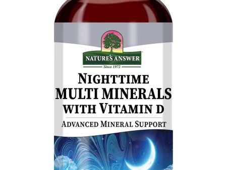 Nature s Answer, Nighttime Minerals with Vitamin D, 8 fl oz For Cheap