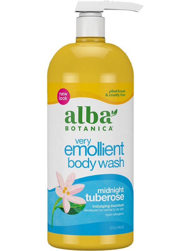 Alba Botanica, Very Emollient Body Wash, Midnight Tuberose, 32 fl oz Fashion