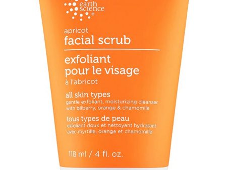 Earth Science, Apricot Facial Scrub, 4 fl oz Discount