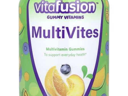 vitafusion, MultiVites, Multivitamin Gummies, Berry, Peach and Orange, 150 Gummies Fashion