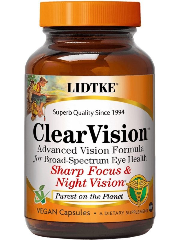 Lidtke, Clear Vision, 120 Vegan Capsules Online now