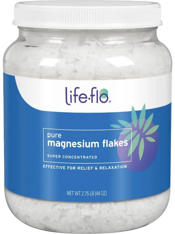 Life-flo, Pure Magnesium Flakes, Super Concentrated, 44 oz For Discount