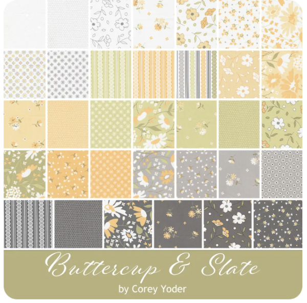 Buttercup & Slate by Corey Yoder for Moda - 529151-14 Sale