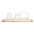 Ackfeld Manufacturing Craft Holder - 16  Believe Hanger For Sale