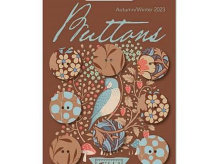 Hibernation by Tilda Fabrics - Buttons 8pc 400058 18mm Online Sale