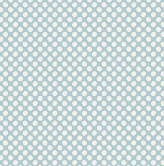 Basics by Tilda Fabrics - Paint Dots Light Blue 130035 Discount