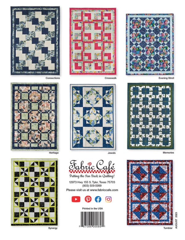 3 Yard Quilt book -  One Block Quilts Hot on Sale