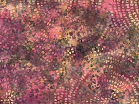 Bali Batiks by Hoffman - Circle Bohemian 2441-614 For Sale