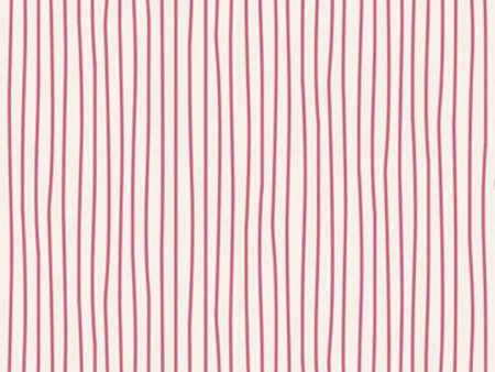 Basics by Tilda Fabrics - Pen Stripe pink 130031 For Cheap