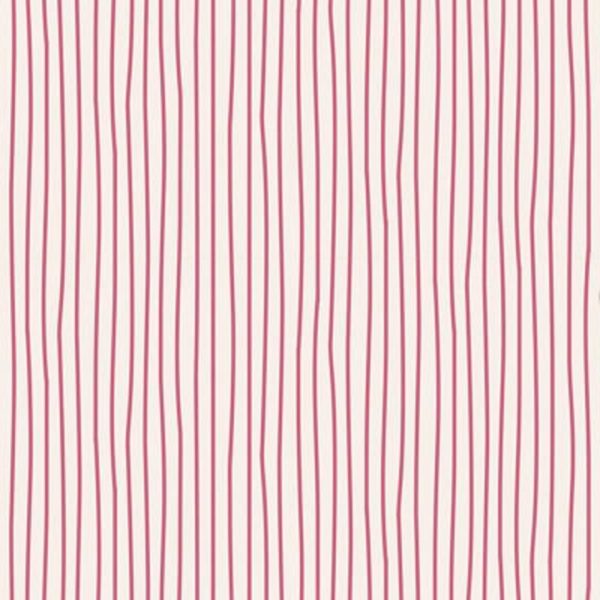 Basics by Tilda Fabrics - Pen Stripe pink 130031 For Cheap