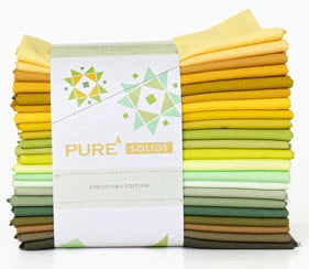 Art Gallery Pure Solids Fat Quarter Pack - Sprouting Edition CB-PFQ501 Hot on Sale