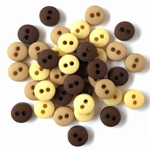 Buttons Galore Buttons - Tiny Buttons 1358 Honey Bee Supply